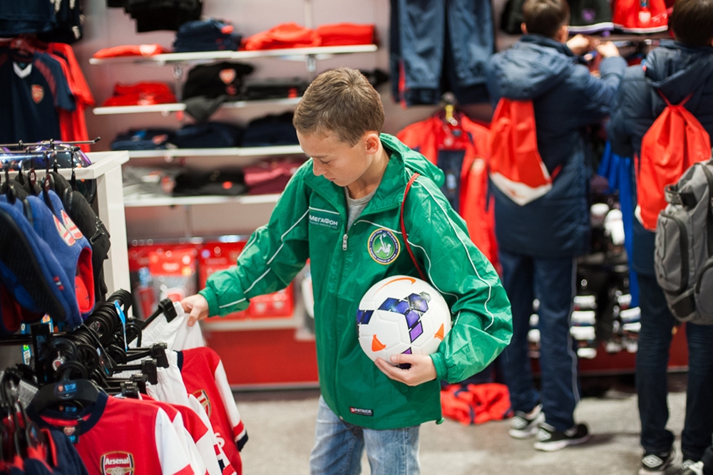 Football shopping