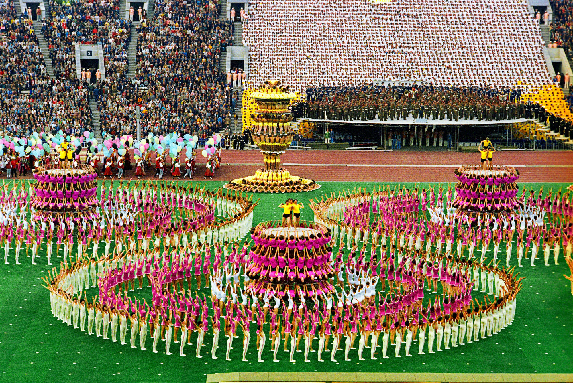 Открытие Олимпийских игр в Москве 1980